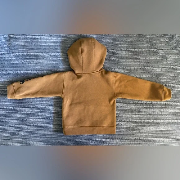 Carhartt Kids Brown Zip-Up Hoodie - Picture 3 of 4